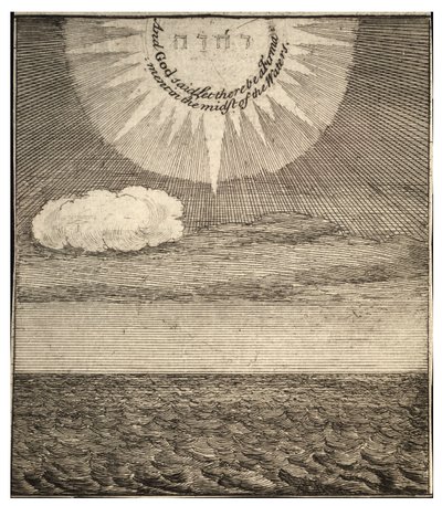 Creation of the Firmament (State 2) by Wenceslaus Hollar